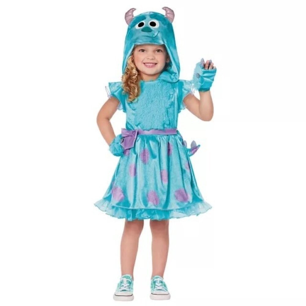Toddler Sulley Dress Costume - Monsters Inc. Size 5-6
